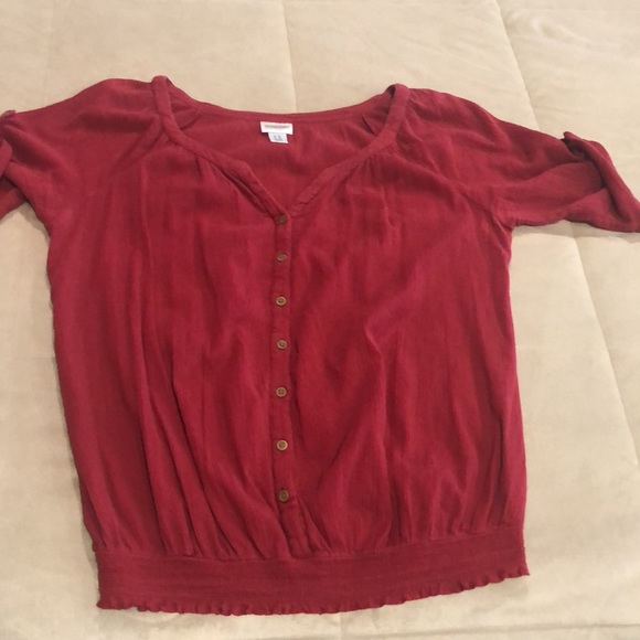 Motherhood Maternity Cotton Gauze Top XL - Picture 7 of 8